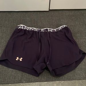 Under Armour - Loose Drawstring Running Shorts